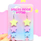 Pastel Candy Stars Acrylic Earrings