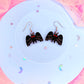 Mini Mothman Acrylic Earrings