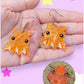 Flapjack Octopus Acrylic Earrings