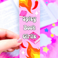 Spicy Book Girlie, Bookmark