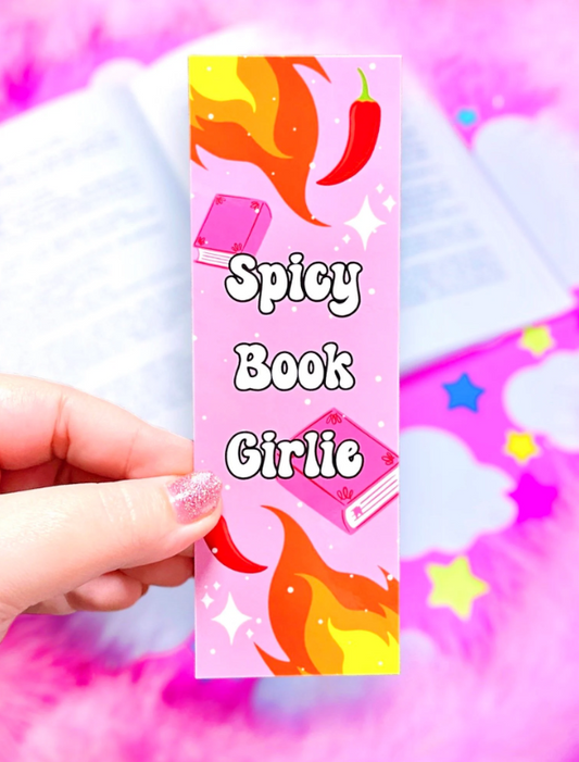Spicy Book Girlie, Bookmark