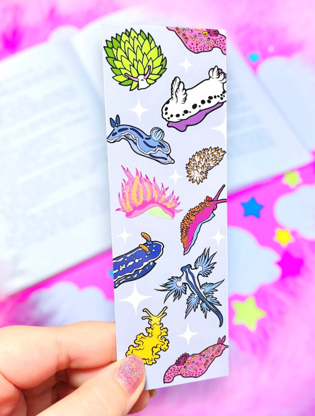 Nudibranch, Sea Slug Bookmark