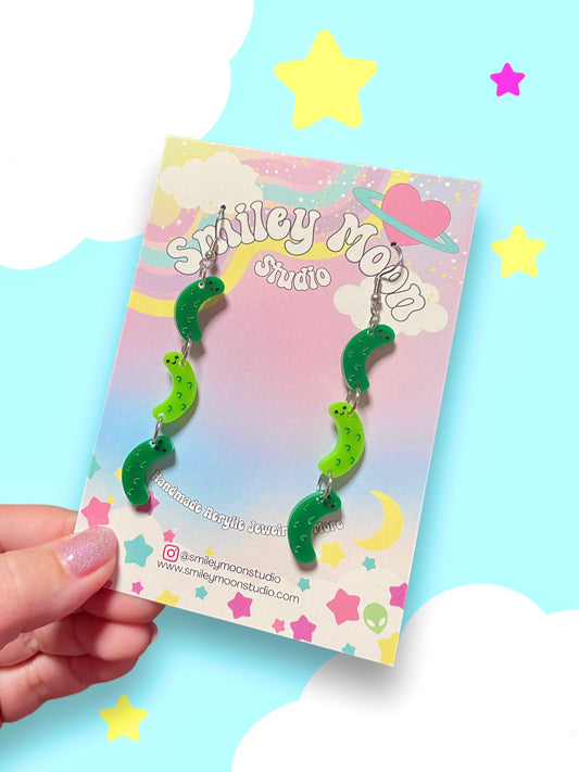 Pickle Party Acrylic Earrings