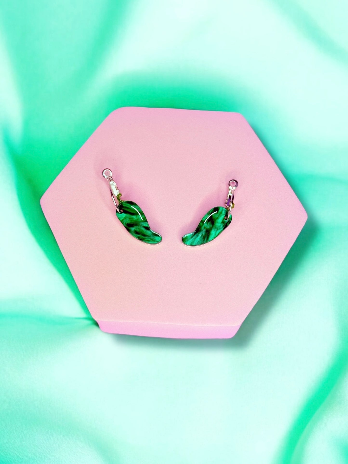 Mini Jalapeno Acrylic Earrings