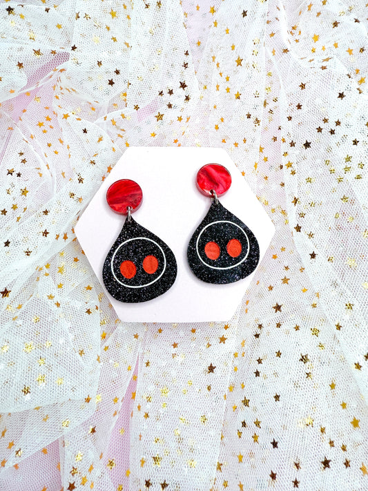 Flatwoods Monster Acrylic Earrings