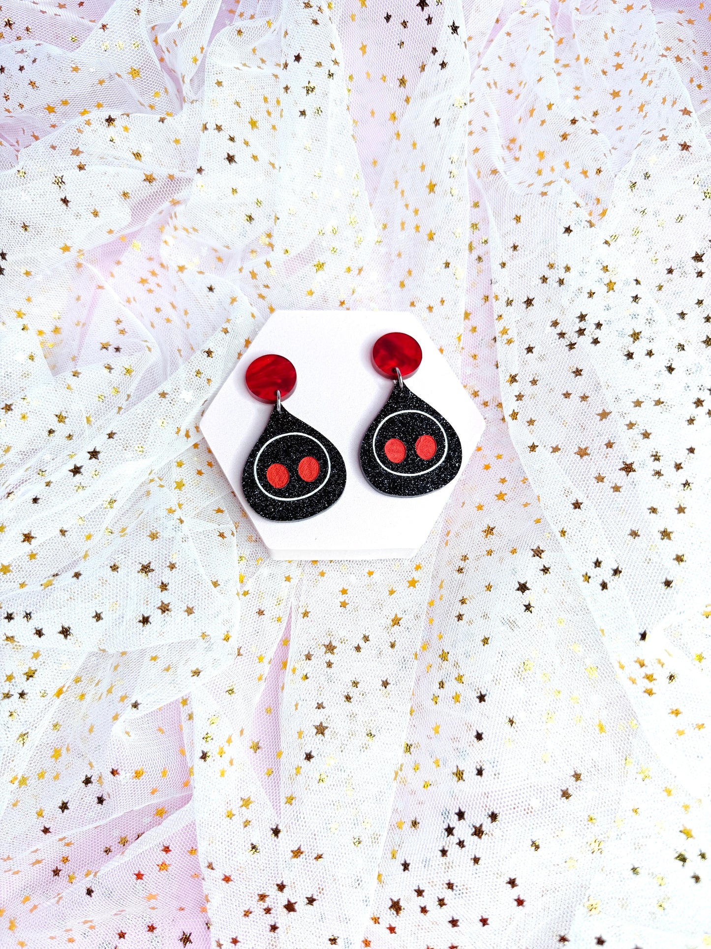 Flatwoods Monster Acrylic Earrings