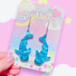 Whale Shark Acrylic Earrings