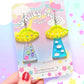 Mix & Match UFO Acrylic Earrings