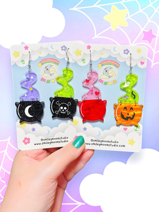 Mix and Match Halloween Cauldrons