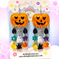 Halloween Lover Drops, Acrylic Earrings