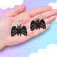 Classic Mothman, Acrylic Earrings