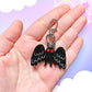 Mothman Keychain