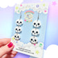 Cutie Skull Stacks, Acrylic Earrings