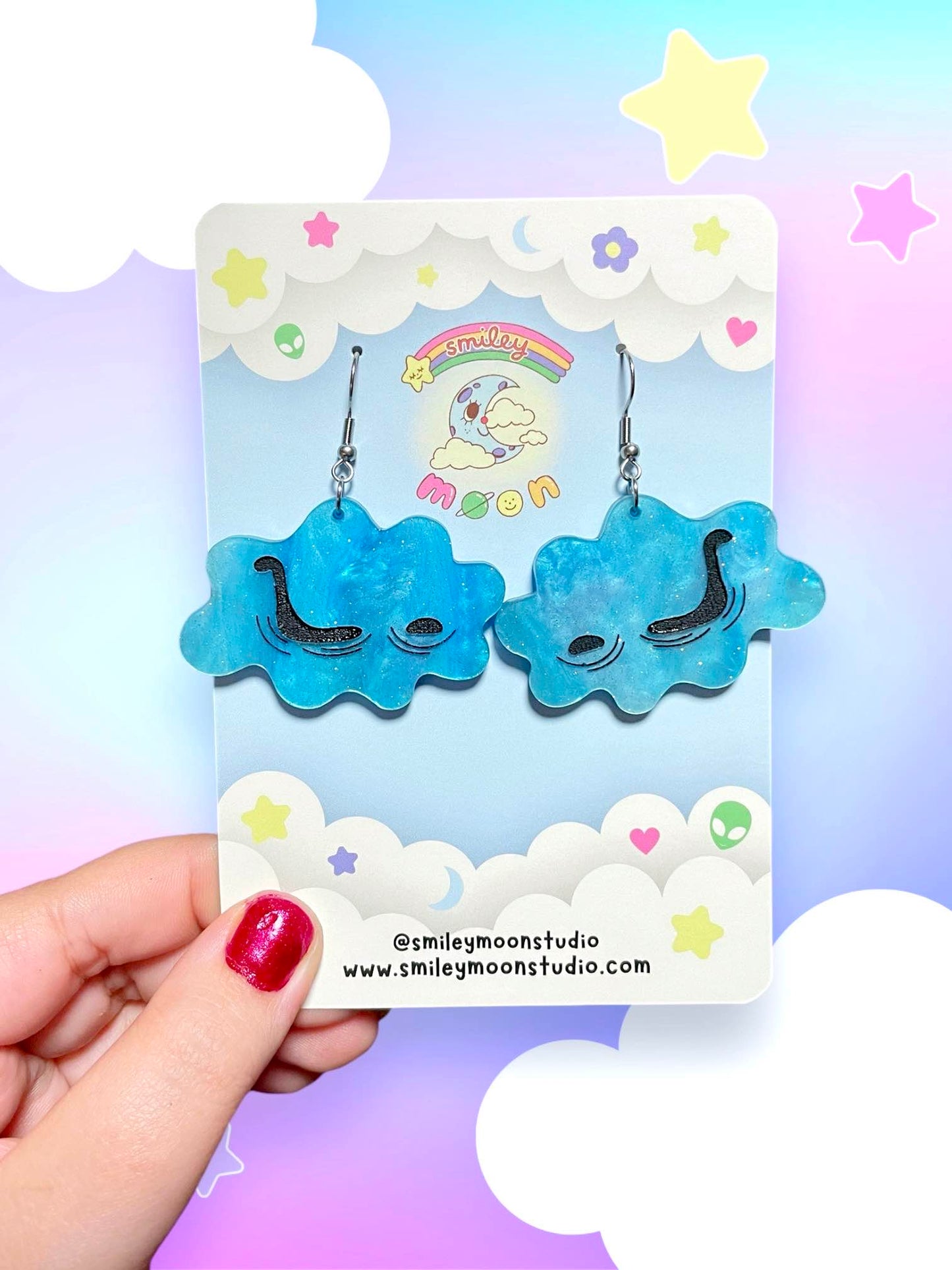 Nessie Acrylic Earrings