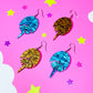 Horseshoe Crab Acrylic Earrings