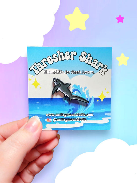 Thresher Shark Enamel Pin