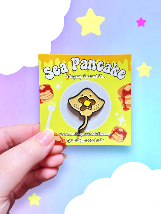 Sea Pancake Enamel Pin