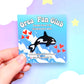 Orca Enamel Pin