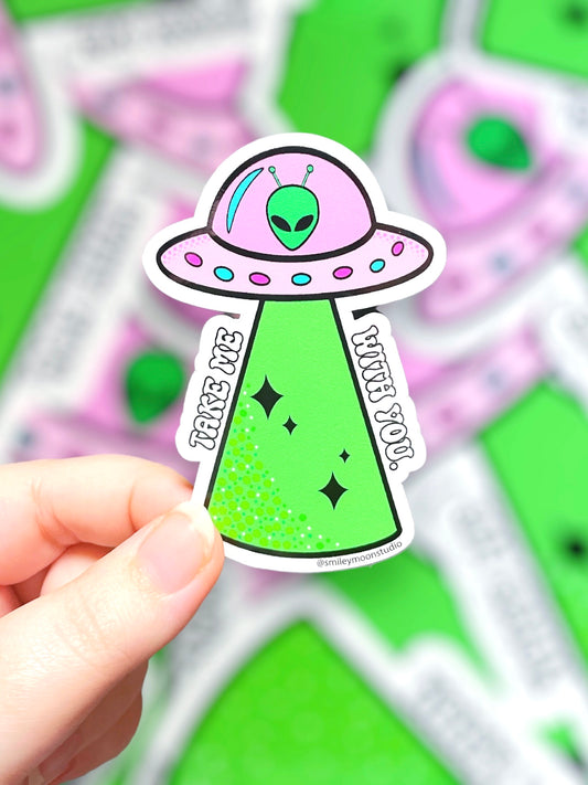 UFO, Vinyl Sticker