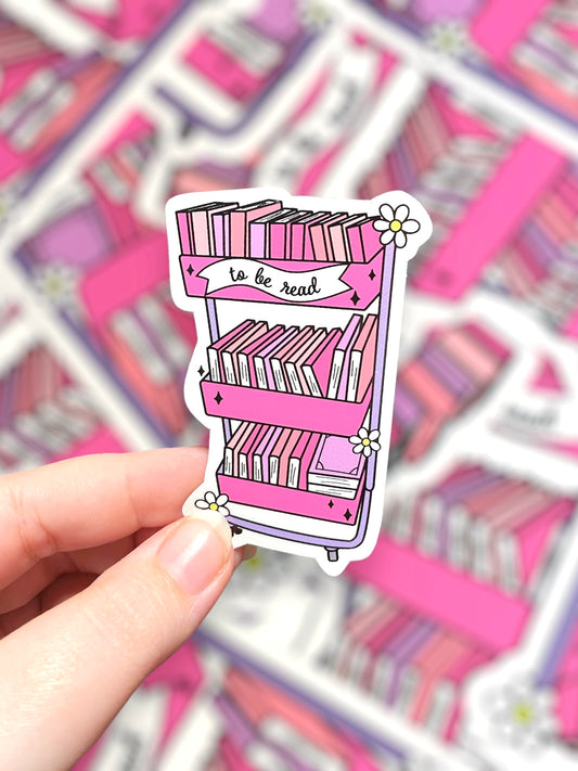 TBR Cart, Vinyl Sticker