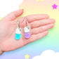 Jelly Pill Acrylic Earrings