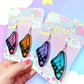 Jelly Butterfly Acrylic Earrings