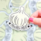 Garlic Girl, Vinyl Sticker