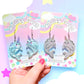 Narwhal Acrylic Earrings