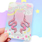 Earthworm Acrylic Earrings