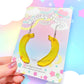 Jelly Bananas, Acrylic Earrings