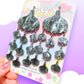 Goth Garlic Galore, Acrylic Earrings