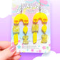 Pasta Lover's Arches, Acrylic Earrings