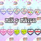 Bookish Hearts, MIX AND MATCH