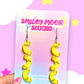 Macaroni Party Acrylic Earrings