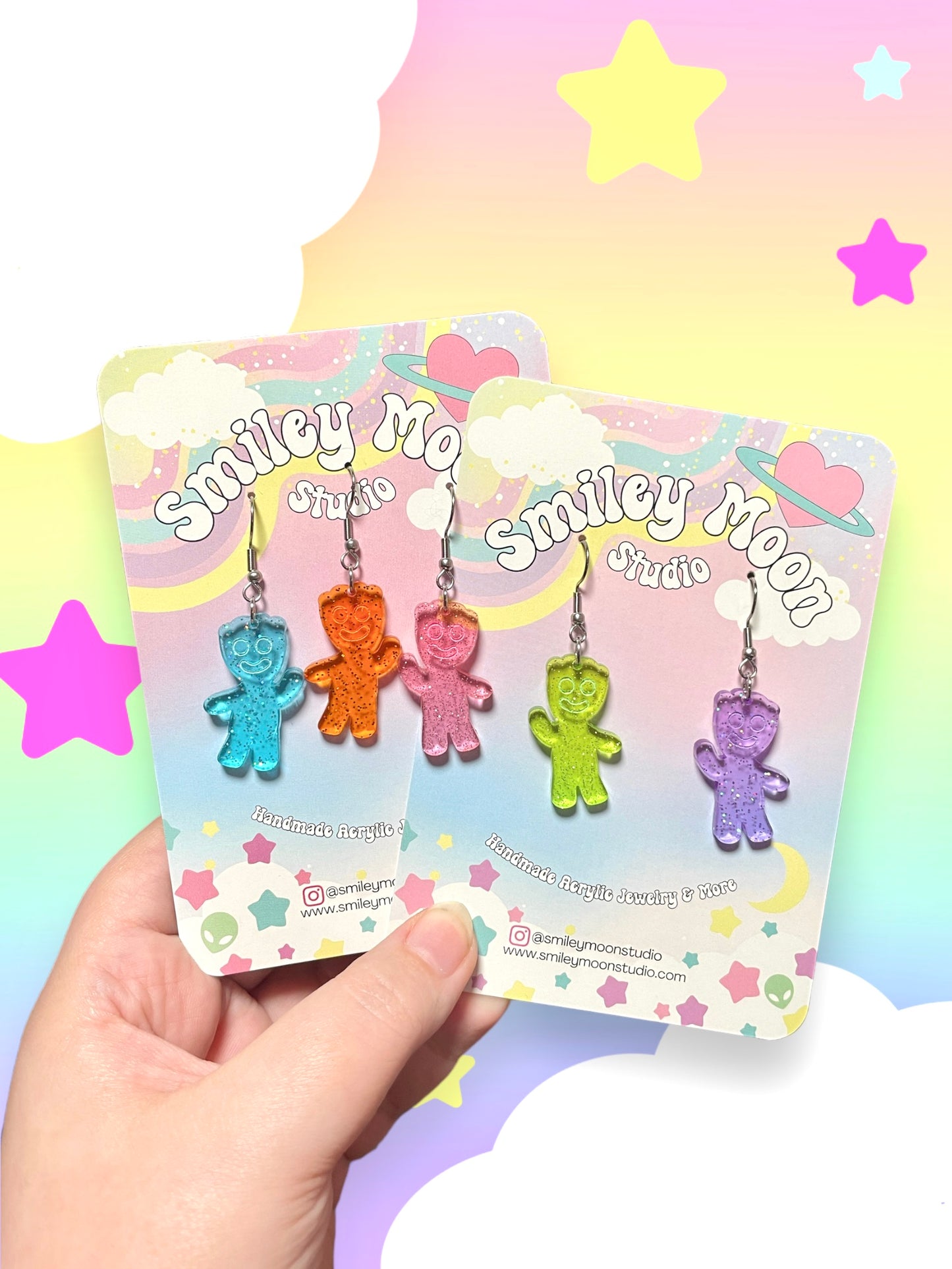 Candy Cuties Acrylic Earrings