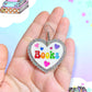 I Love Books, Acrylic Earrings