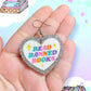 Read Banned Books, Bookish Heart Earrings